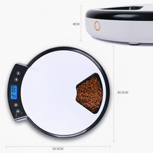 Load image into Gallery viewer, 5 Meal Electric Automatic Pet Feeder